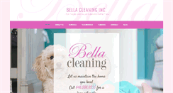 Desktop Screenshot of bellacleaninginc.com